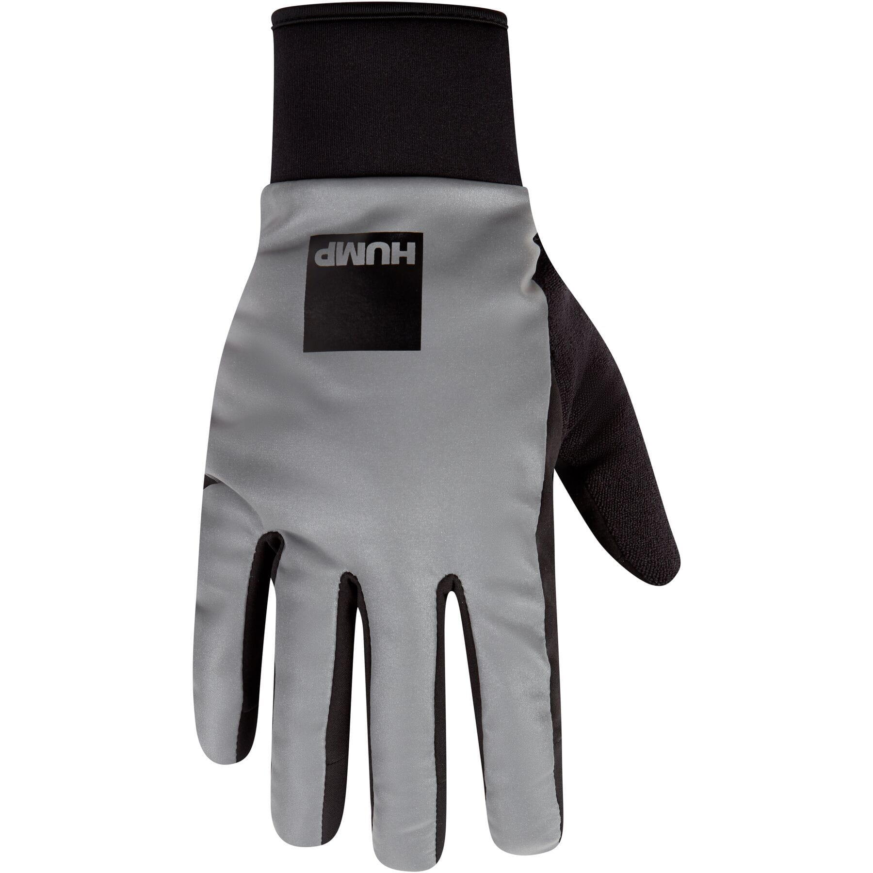 HUMP Ultra Reflective Waterproof Glove - Reflective Silver - Large 1/2