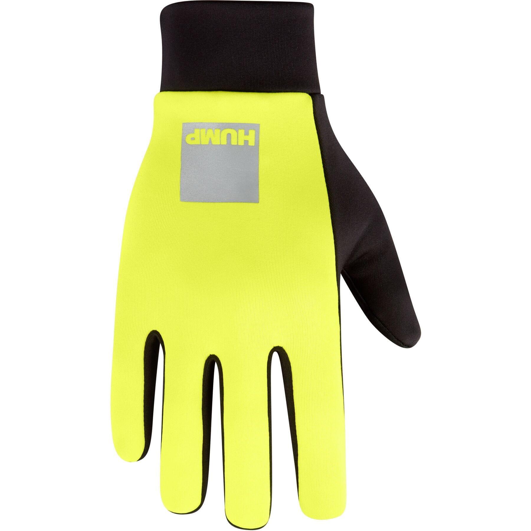 HUMP Thermal Reflective Glove - Black / Hi-Viz Yellow - Medium 1/2
