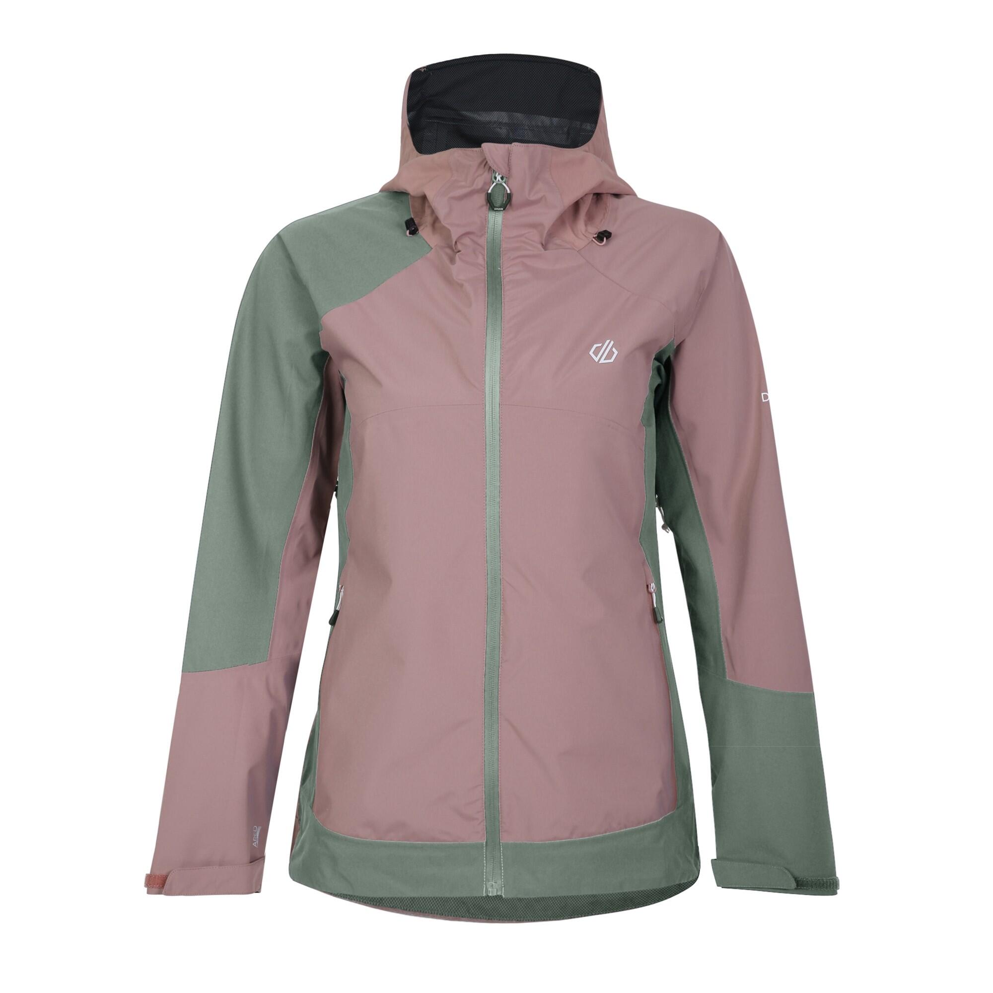 DARE 2B Womens/Ladies Traversing Waterproof Jacket (Dusty Rose)
