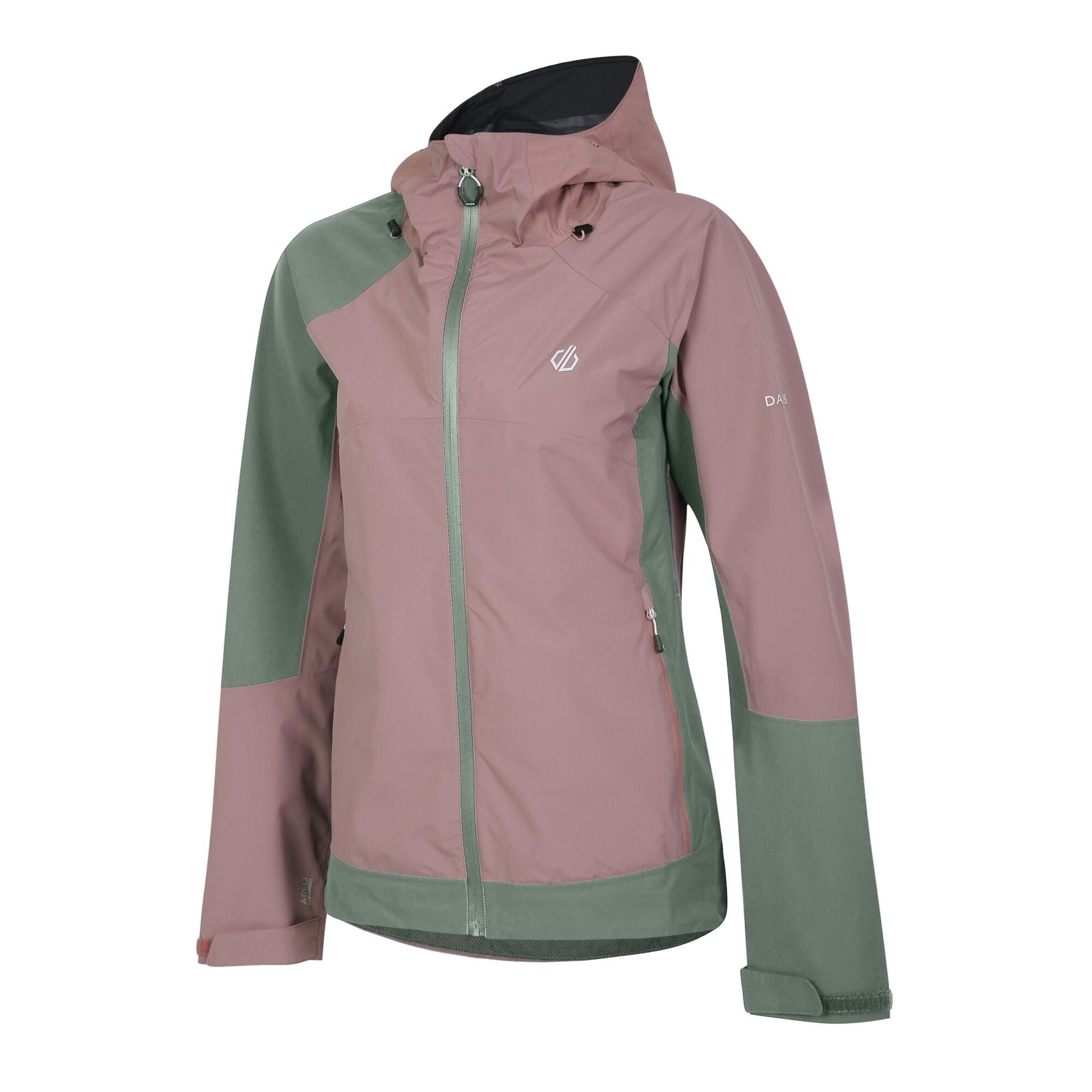 Women's TRAVERSING waterproof jacket (Old pink)