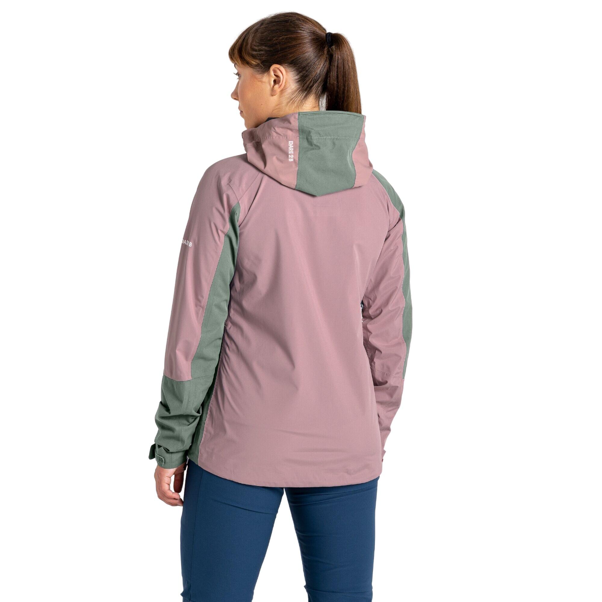 Women's TRAVERSING waterproof jacket (Old pink)