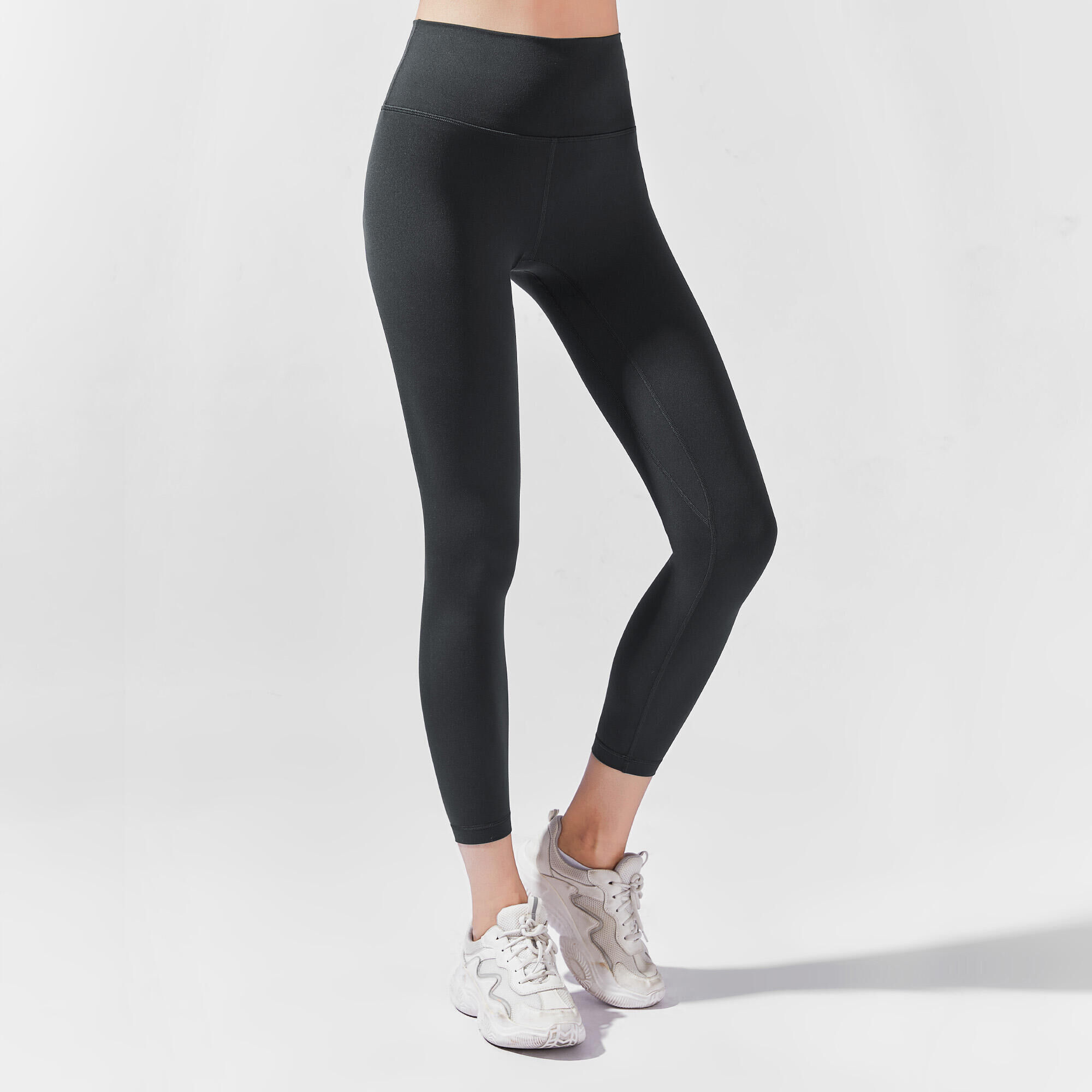 MYGA High-Waisted 7/8 YULA Yoga Leggings - Black