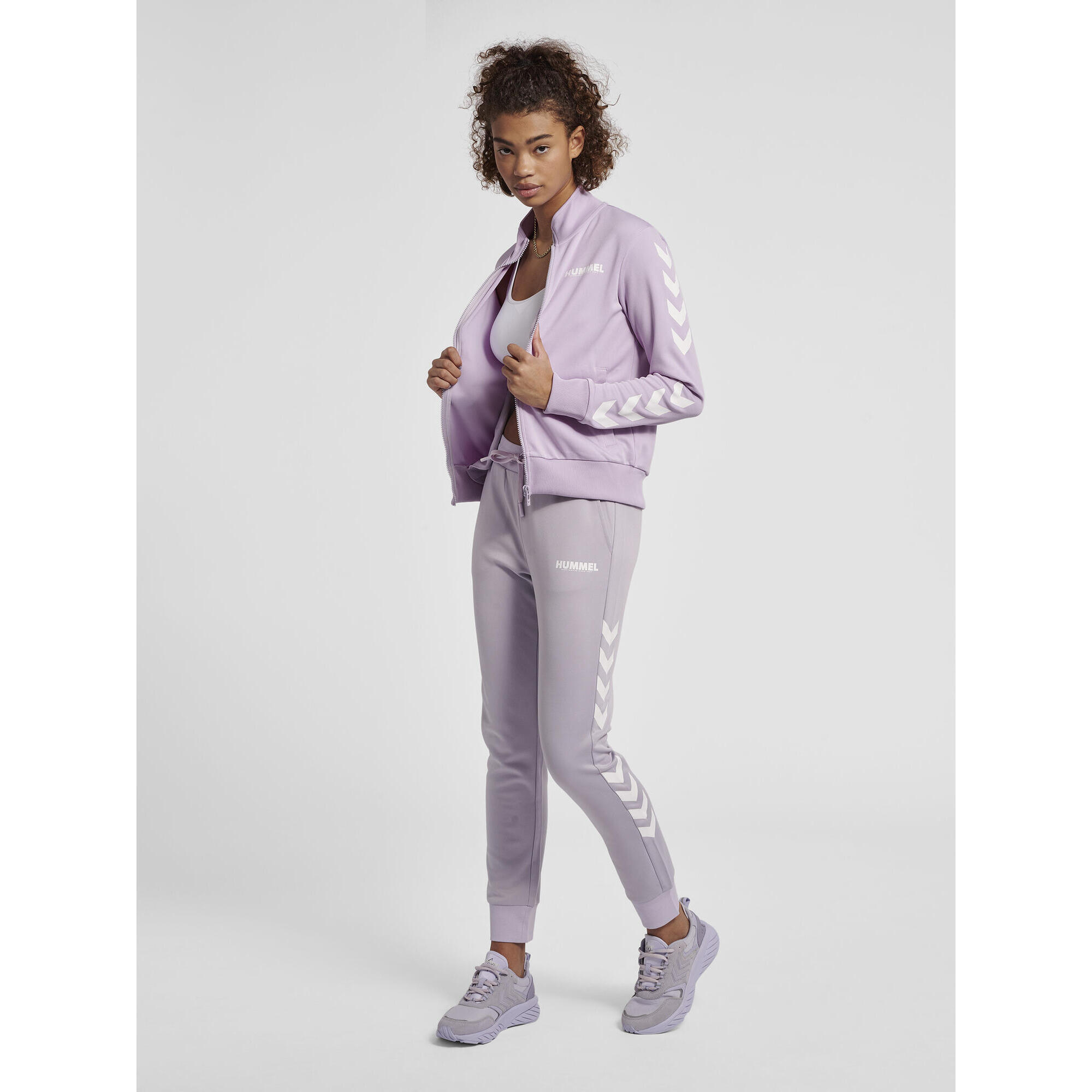 Women's zip-up tracksuit jacket Hummel Legacy