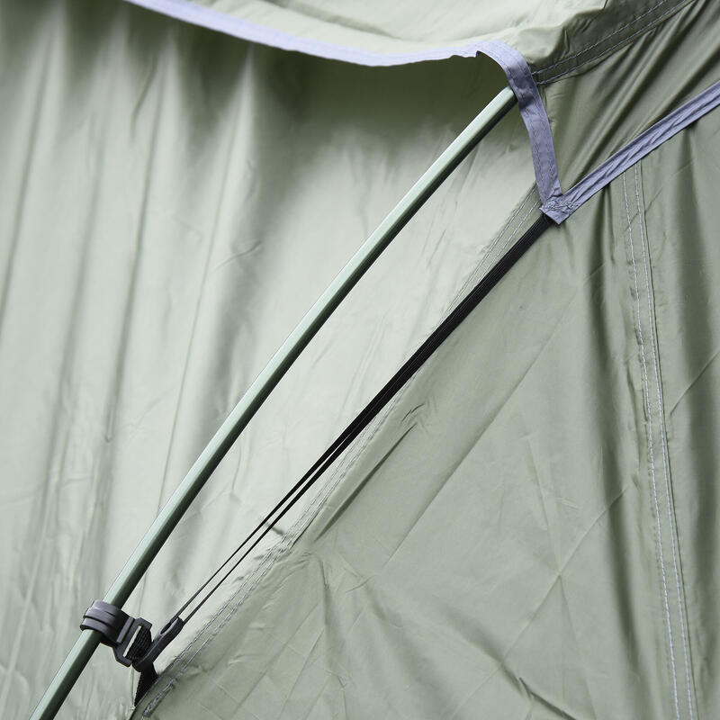 Tenda de campismo 610x385x220 cm verde Outsunny