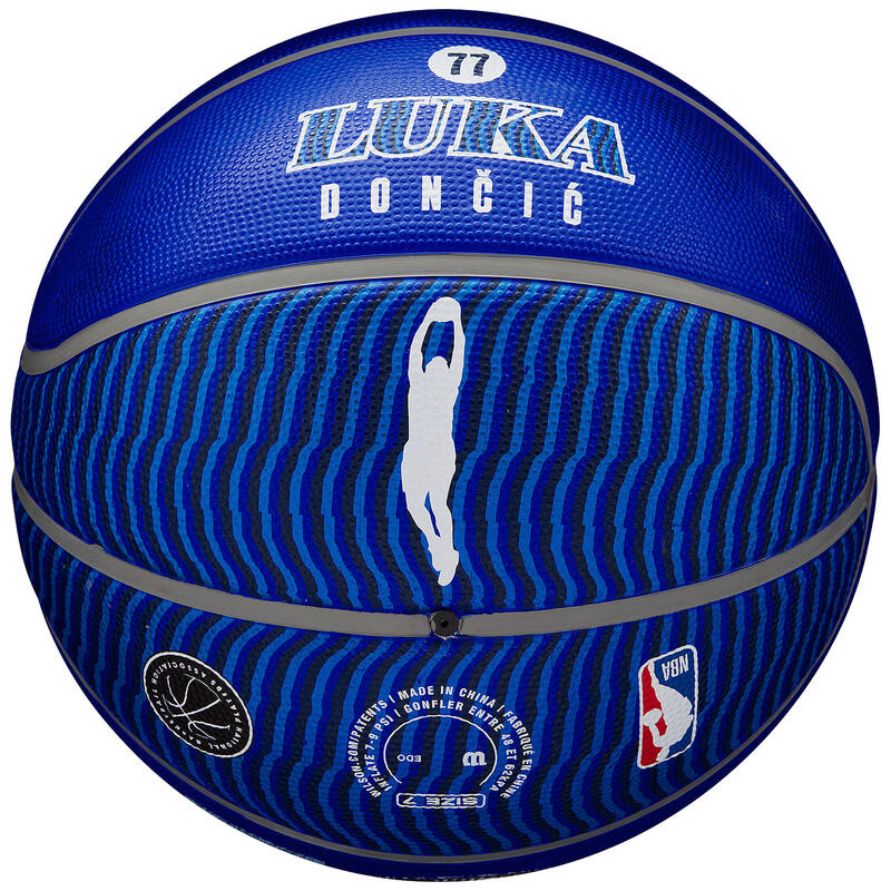 Piłka do koszykówki Wilson NBA Player Icon Luka Doncic Outdoor Ball rozmiar 7