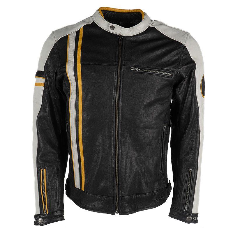 Blouson PATRIOT homme Noir/Jaune DXR