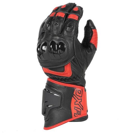 Gants BORGATTI homme Noir/Rouge DXR