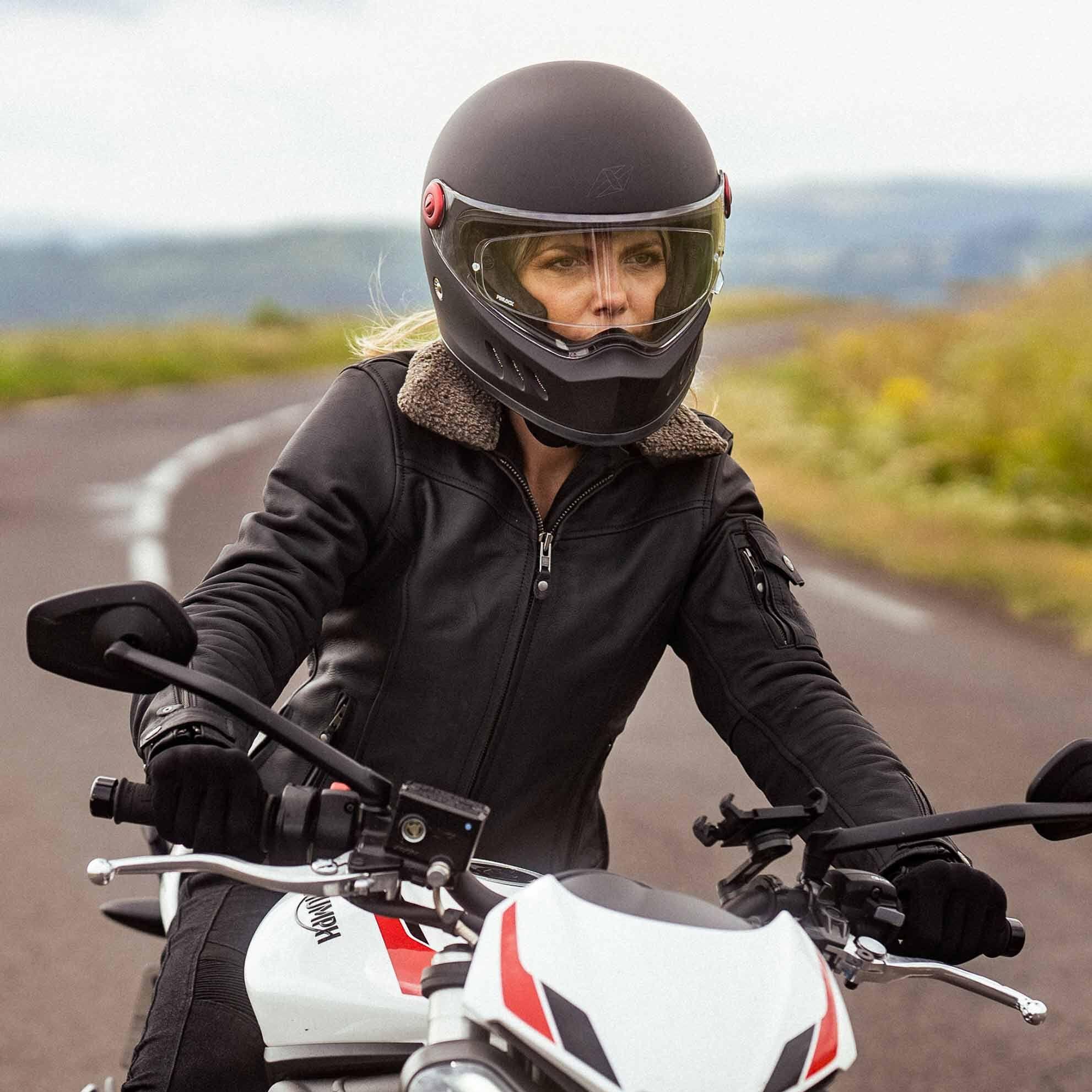 MOTOBLOUZ Casque Intégral COMANDO Black | ECE 22.06 4/7