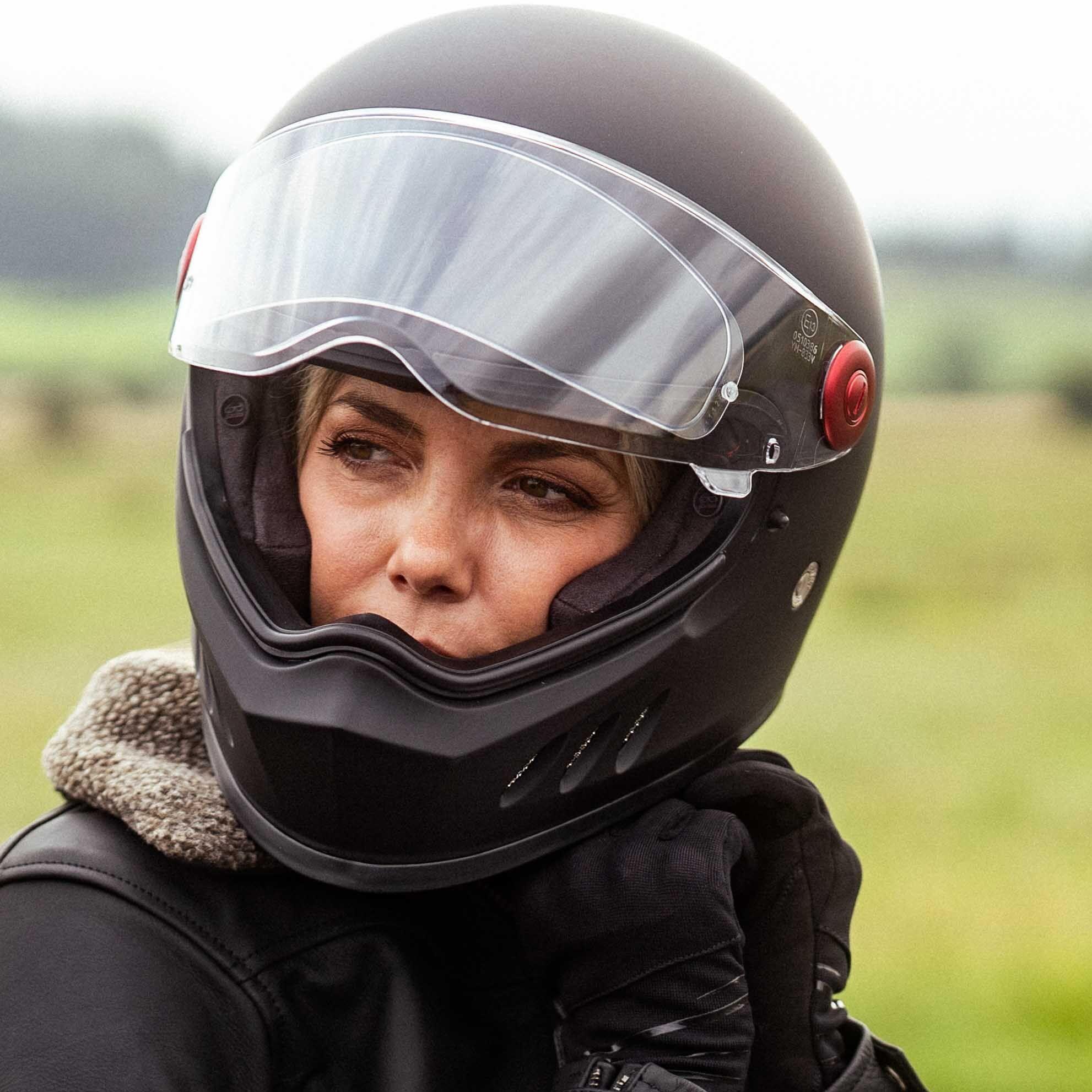 MOTOBLOUZ Casque Intégral COMANDO Black | ECE 22.06 5/7