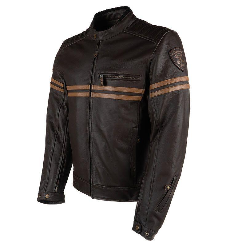 Blouson LEGEND homme Marron Foncé DXR