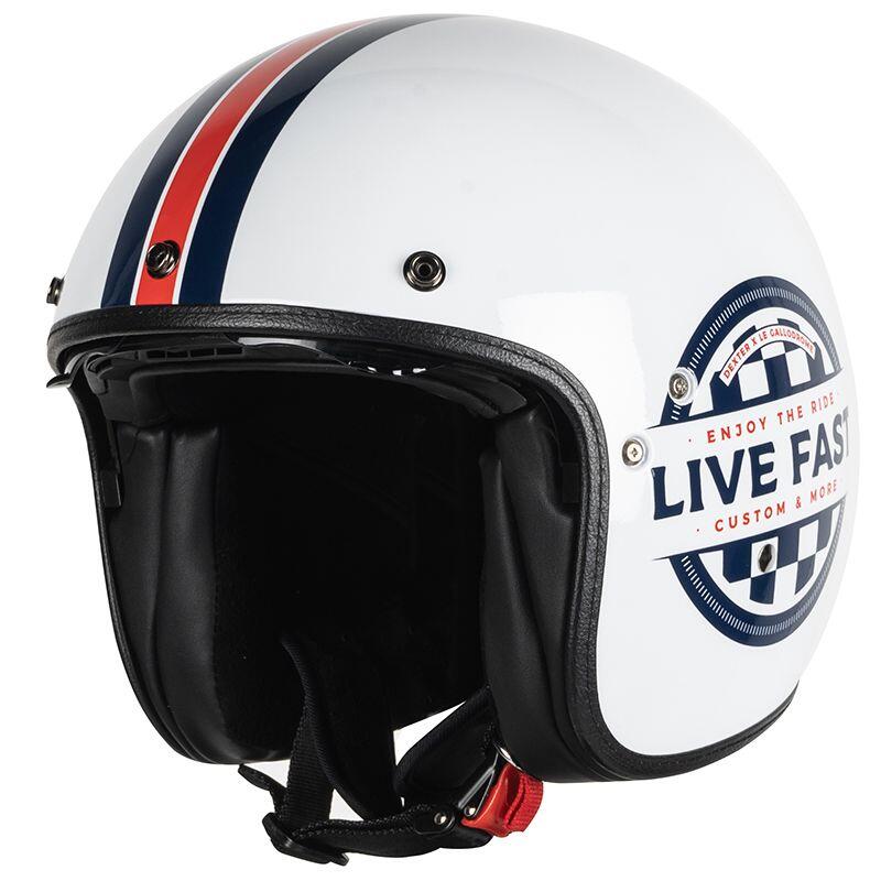 Casque ELEMENT LIVE FAST Adulte Blanc Dexter