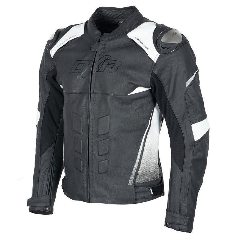 Blouson RANDY homme Noir/Blanc DXR