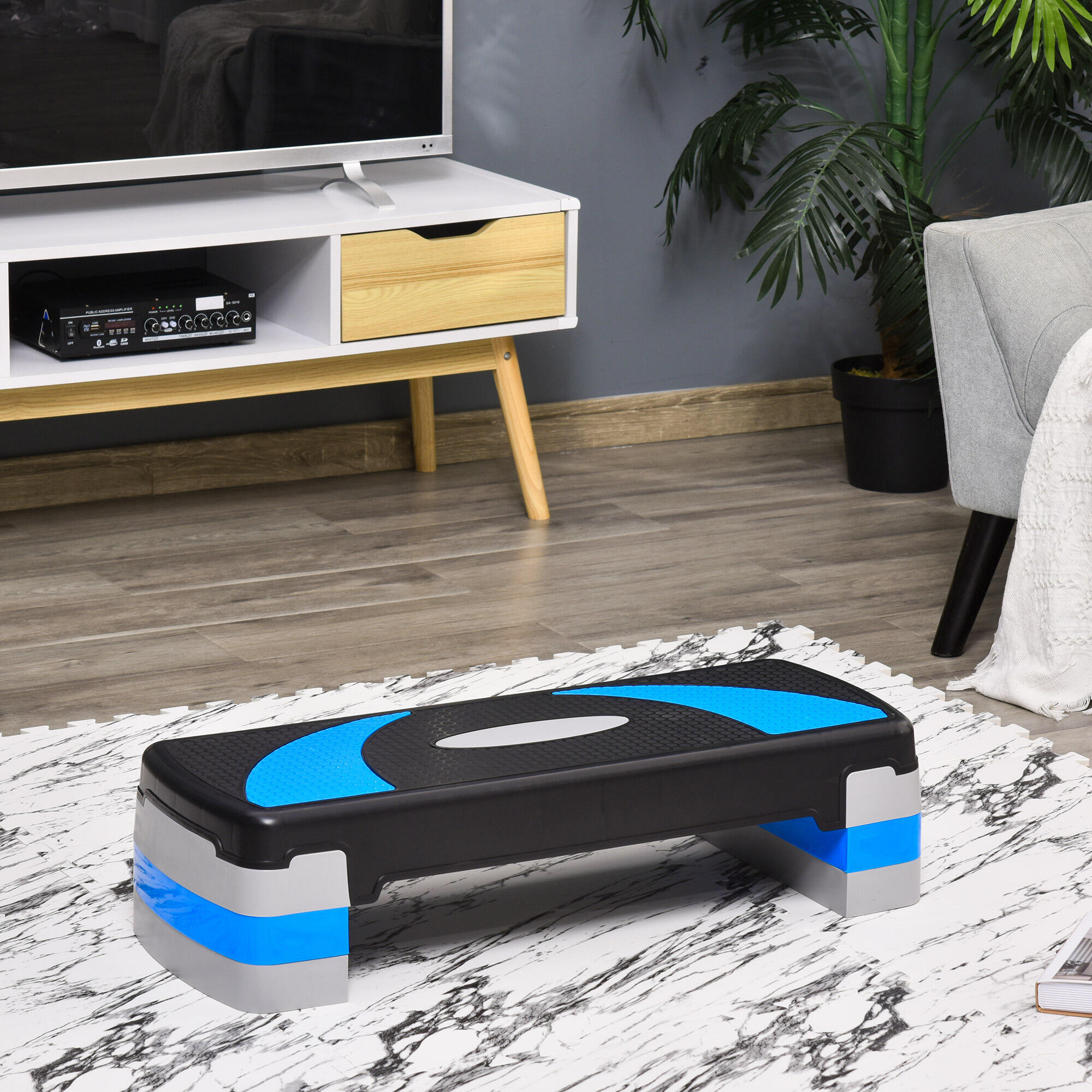 Step de Aeróbica e Fitness Stepper Altura Regulável 2/7