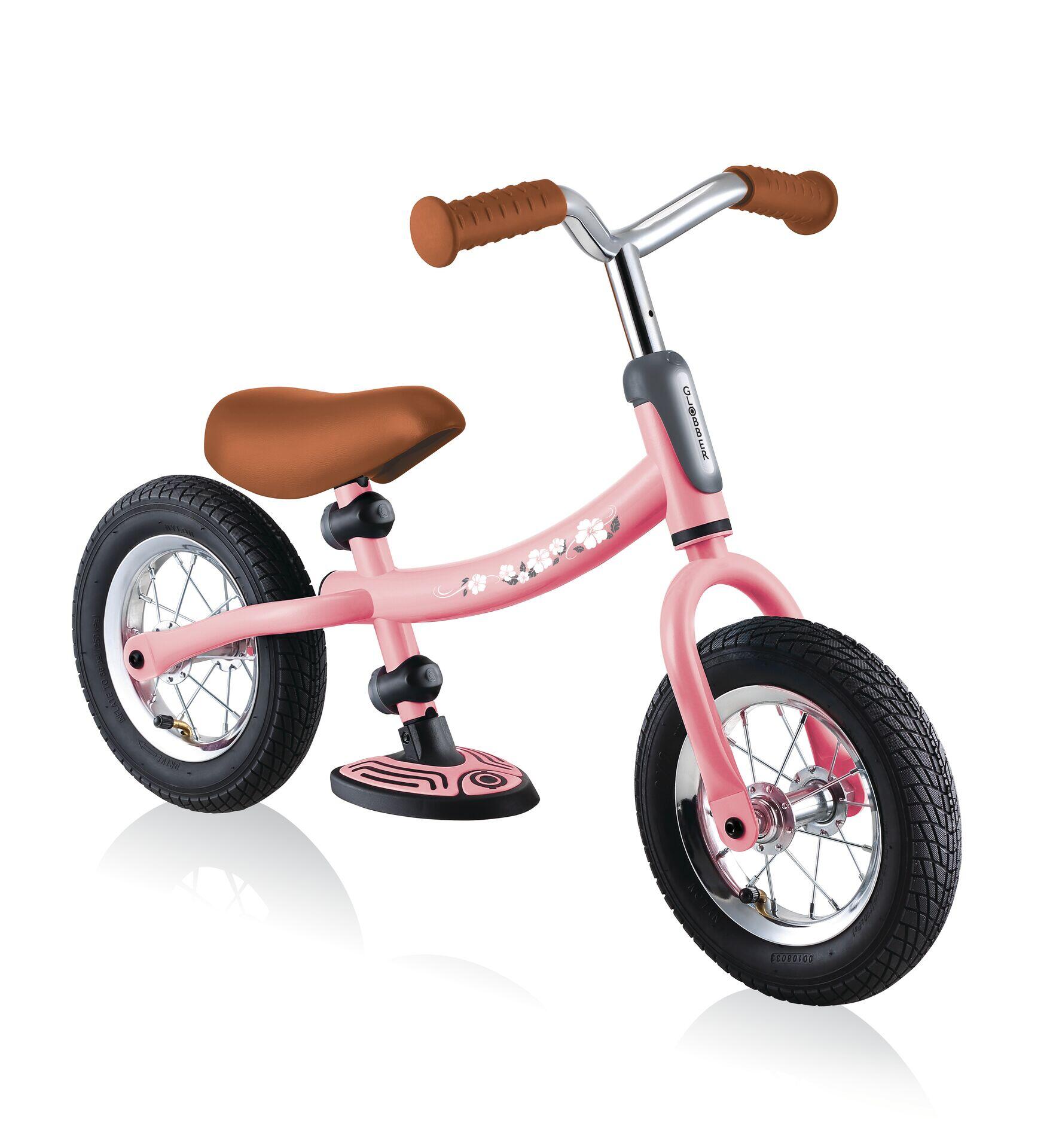 Globber Go Bike Air- Balance Bike - Pastel Pink 2/7