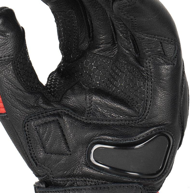 Gants BORGATTI homme Noir/Rouge DXR