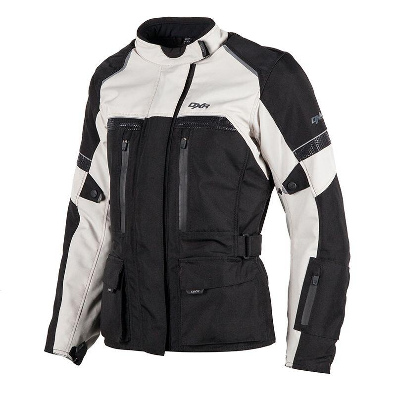 Motoblouz - Roadtrip Woman Femme Noir/gris Dxr - Veste - Gris|noir - 46 L/xl - Decathlon
