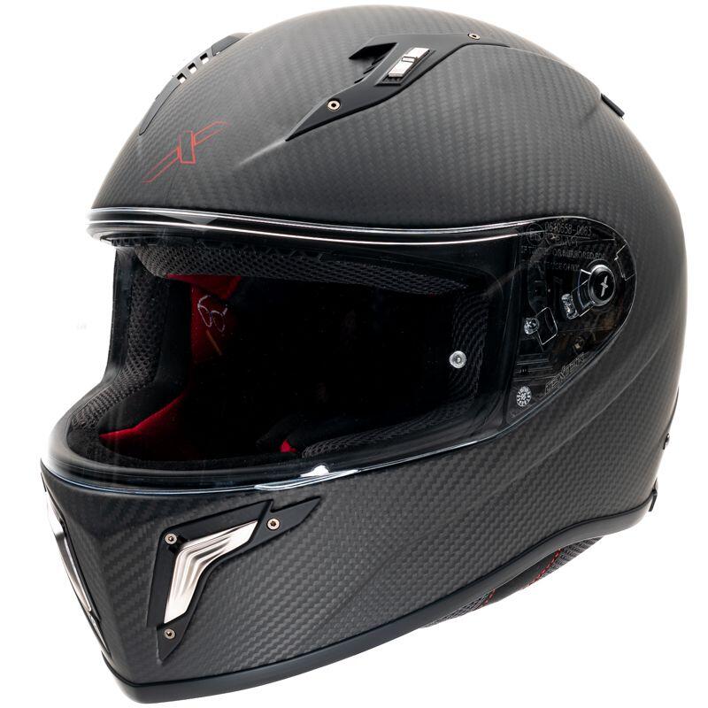 MOTOBLOUZ Casque Intégral CRONOS CARBON Carbon mat | ECE 22.06 4/7
