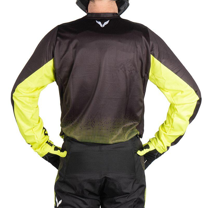 Maillot cross HOLESHOT YELLOW MOTOBLOUZ 3/7
