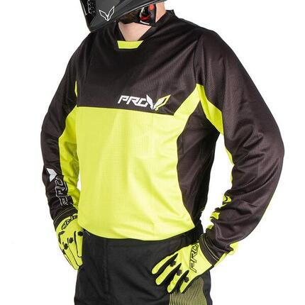 Maillot cross HOLESHOT YELLOW MOTOBLOUZ
