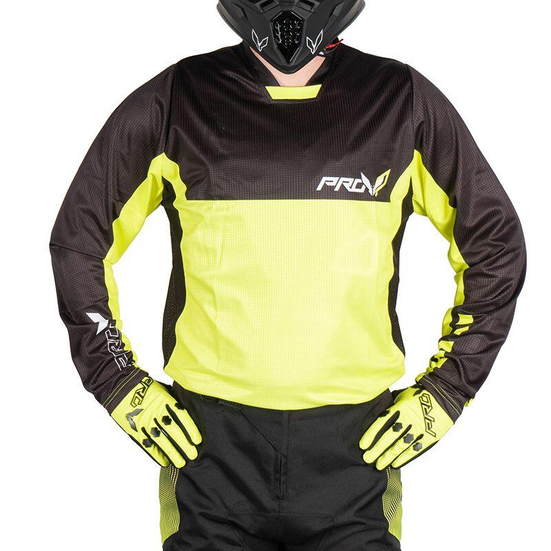 Maillot cross HOLESHOT YELLOW MOTOBLOUZ 2/7