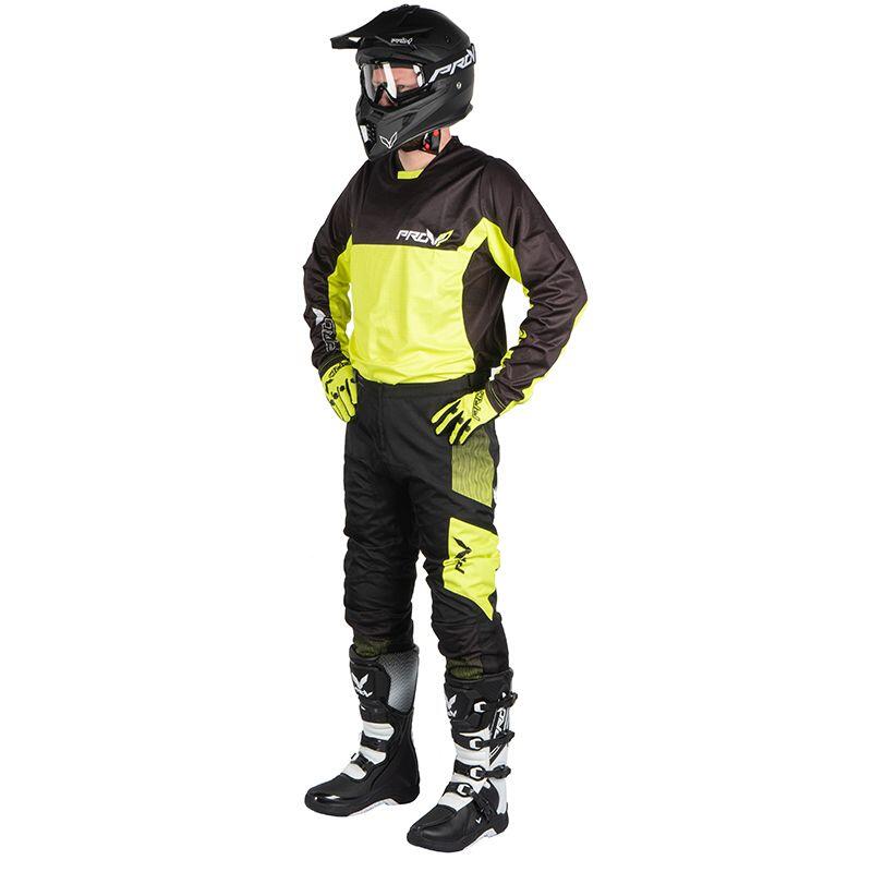 Maillot cross HOLESHOT YELLOW MOTOBLOUZ 5/7