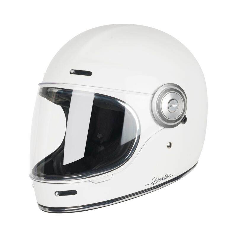 Casque TANNEN GLOSSY Adulte Blanc Glossy Dexter