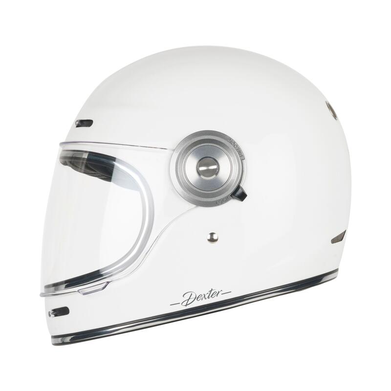 Casque TANNEN GLOSSY Adulte Blanc Glossy Dexter