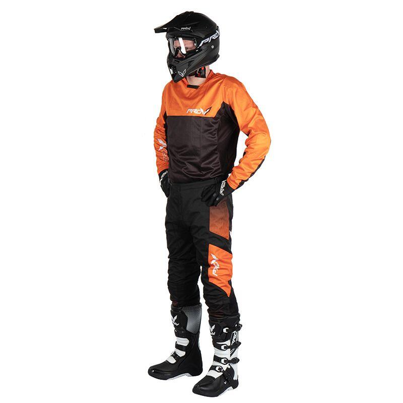 Maillot cross HOLESHOT ORANGE MOTOBLOUZ 5/7
