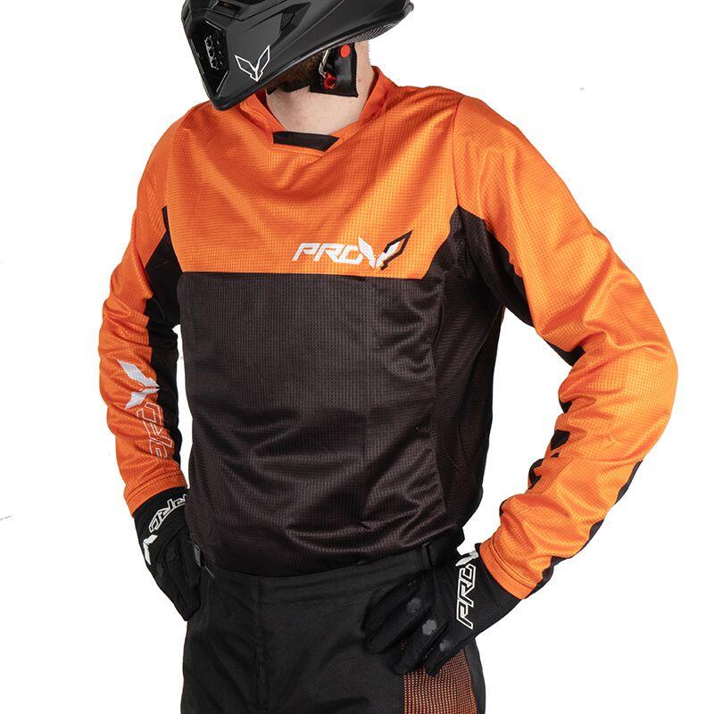 Maillot cross HOLESHOT ORANGE MOTOBLOUZ 1/7