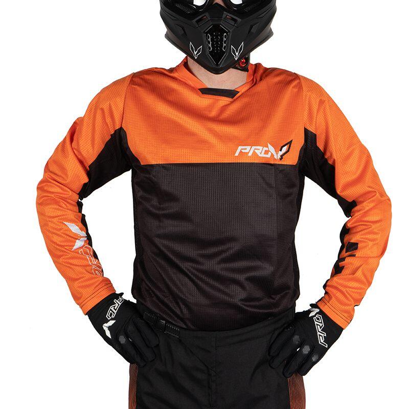 Maillot cross HOLESHOT ORANGE MOTOBLOUZ 2/7