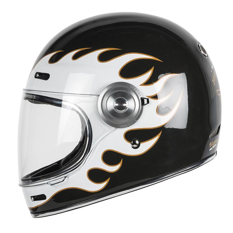 Casque TANNEN JUST RIDE OR DIE Adulte Noir/Blanc Dexter