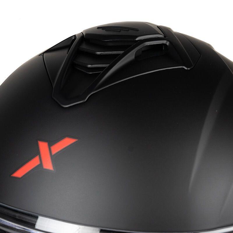 MOTOBLOUZ Casque Intégral HYPERION Black Mat | ECE 22.06 5/7
