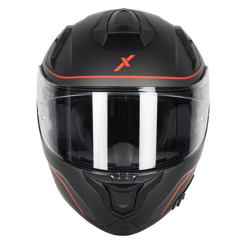 MOTOBLOUZ Casque Intégral MIRAGE BLACK/RED Black/Grey/Red | ECE 22.06 3/7