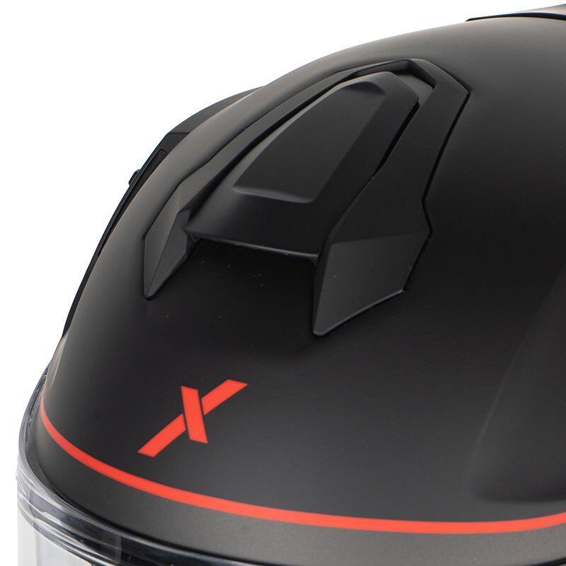 MOTOBLOUZ Casque Intégral MIRAGE BLACK/RED Black/Grey/Red | ECE 22.06 6/7
