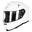 Casque MIRAGE Adulte Blanc Dexter