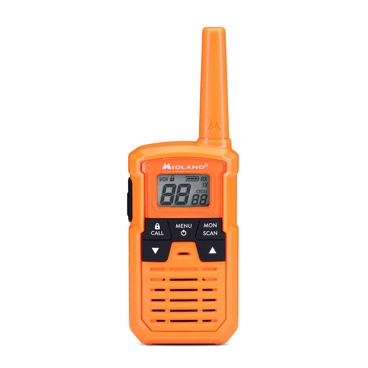 MIDLAND XT10 PRO Walkie Talkie PMR446 - Arancione/Fucsia/Verde 2/7