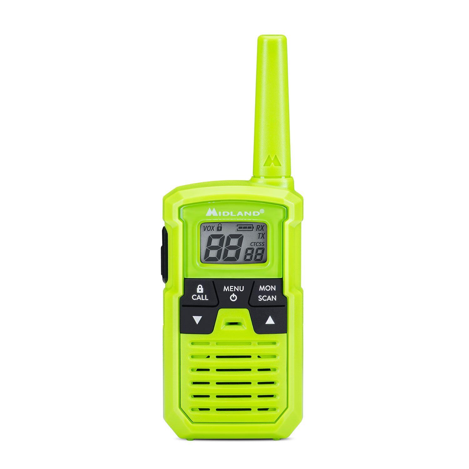 MIDLAND XT10 PRO Walkie Talkie PMR446 - Arancione/Fucsia/Verde 4/7