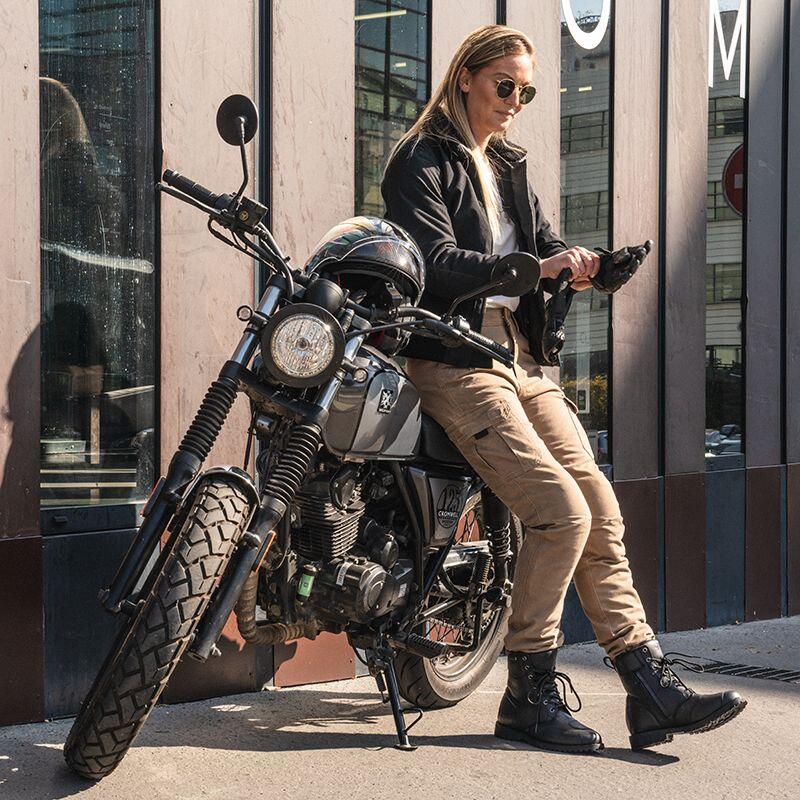 Pantalon Moto FEMME Certifié | NAZAIRE LADY MOTOBLOUZ 7/7