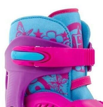 Hurricane Pink/Purple Quad Roller Skates 2/3