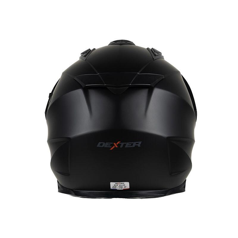 MOTOBLOUZ Casque Intégral ELECTRON 3 Black Mat | ECE 22.06 4/7