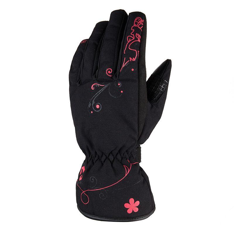 Gants MALLOW LADY femme Noir/Pink DXR