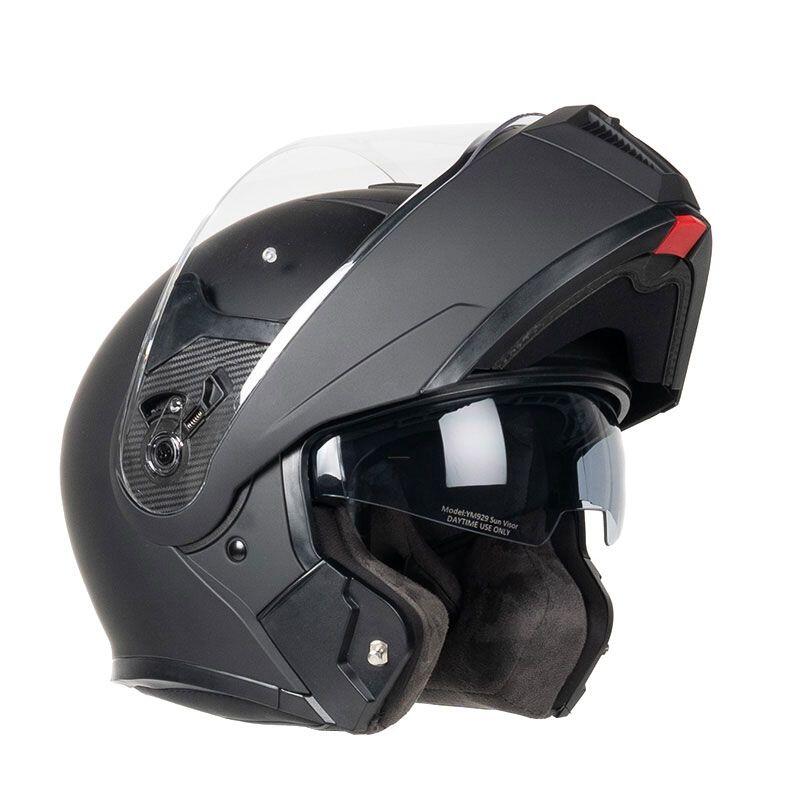 MOTOBLOUZ Casque Modulable STORM Black Mat | ECE 22.06