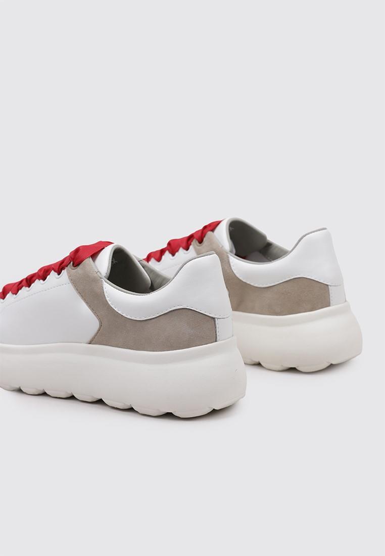 Chaussure de randonnée Baskets Femme Geox D SPHERICA EC4.1  Blan 4/5