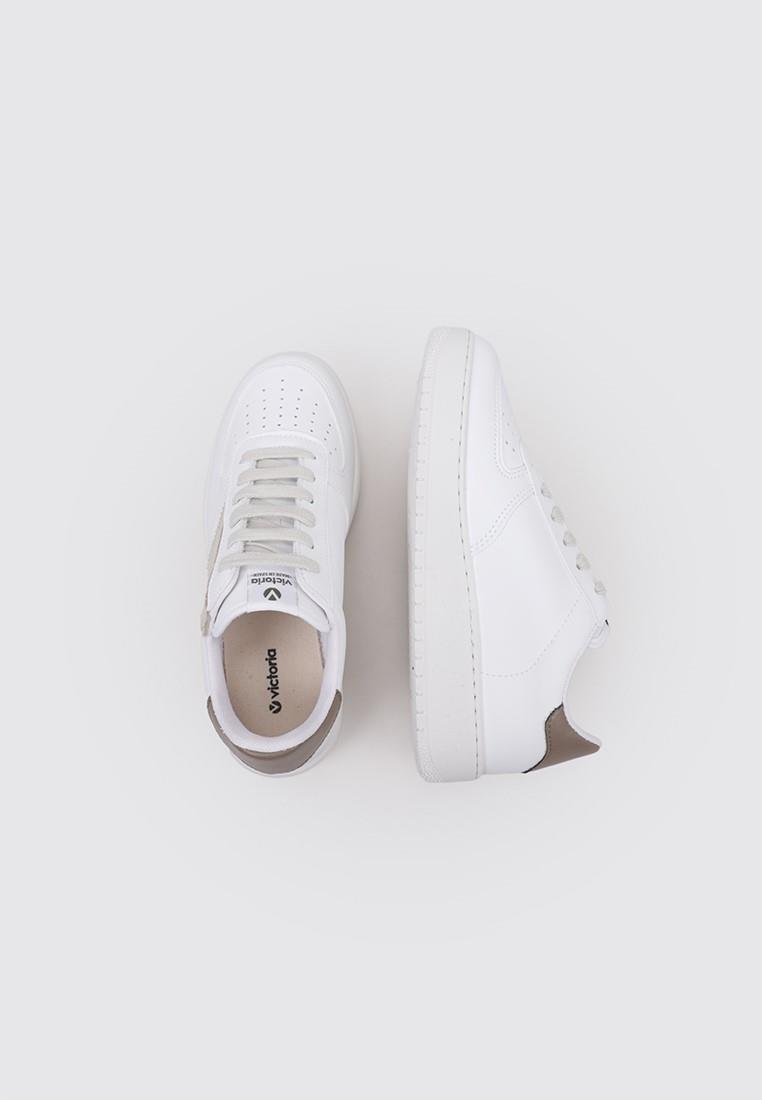 Sneakers Deportivas Victoria MADRID EFECTO PIEL Gris 5/5