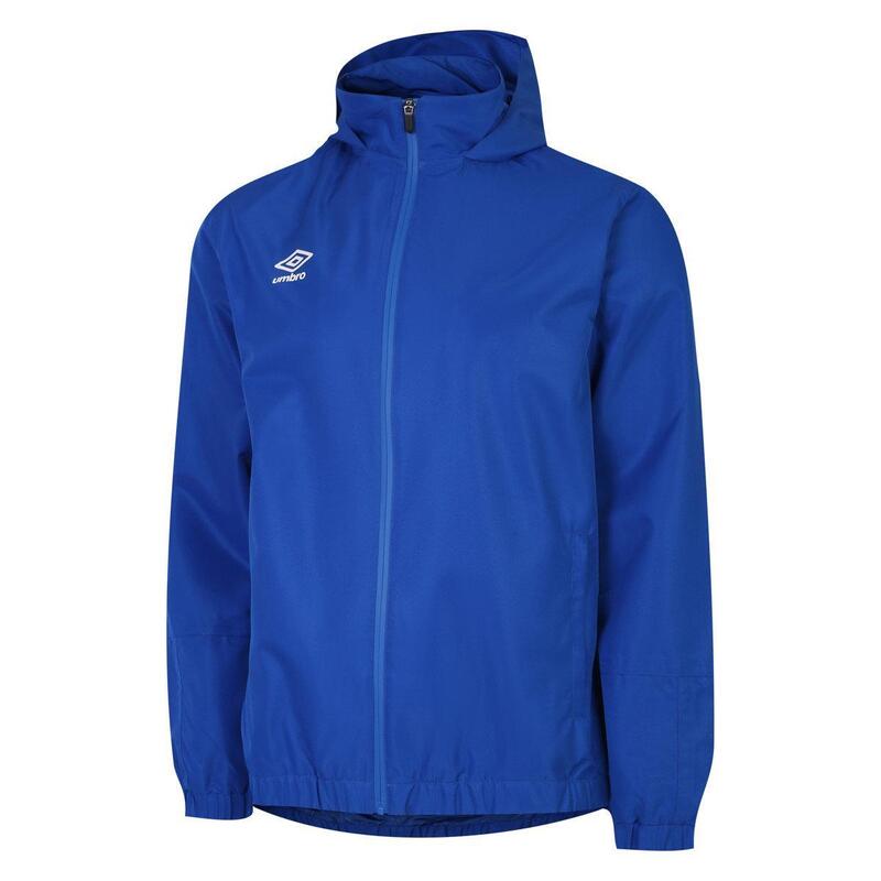 Veste imperméable TOTAL TRAINING Enfant (Bleu roi / Blanc)