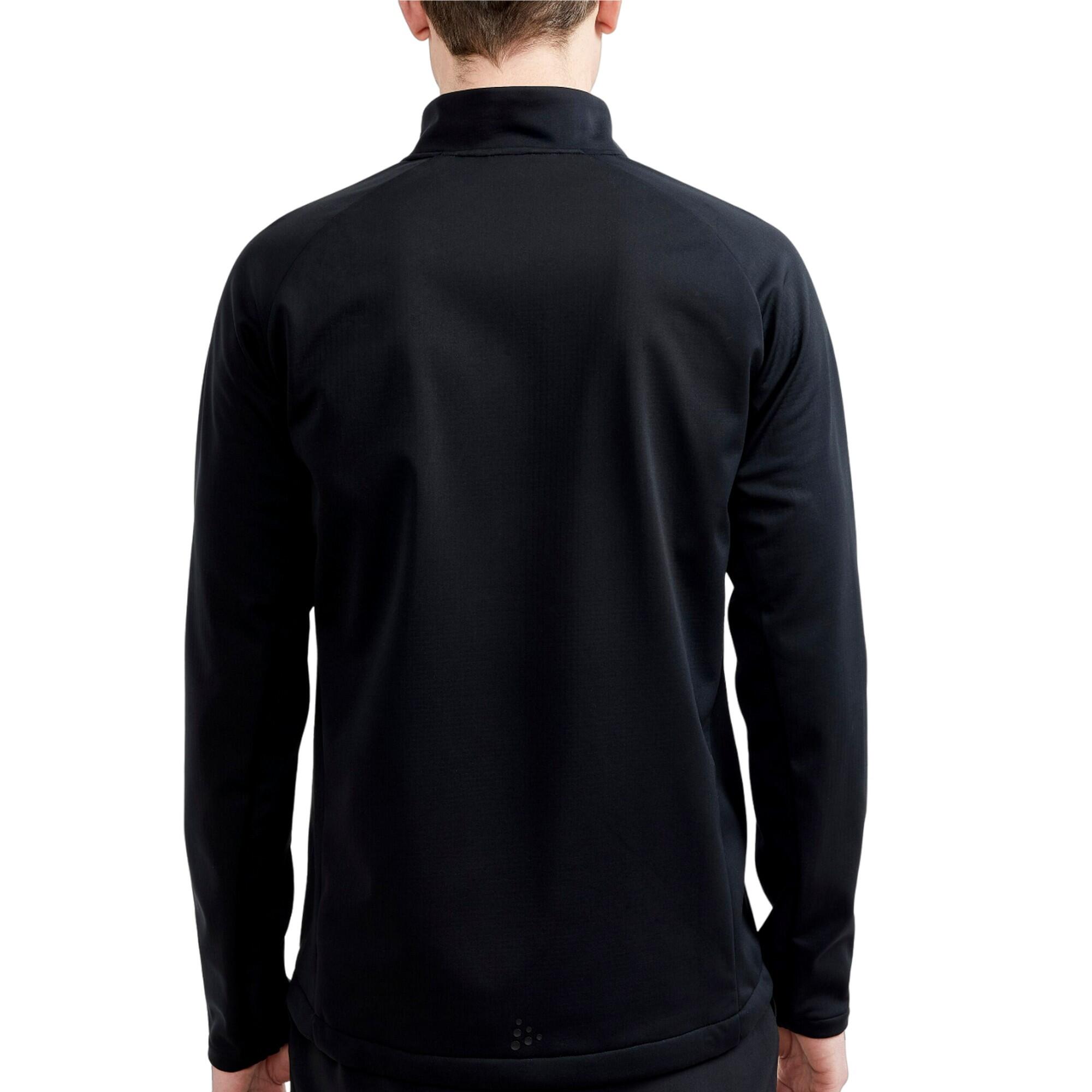 Mens Core Explore Soft Shell Jacket (Black) 4/4