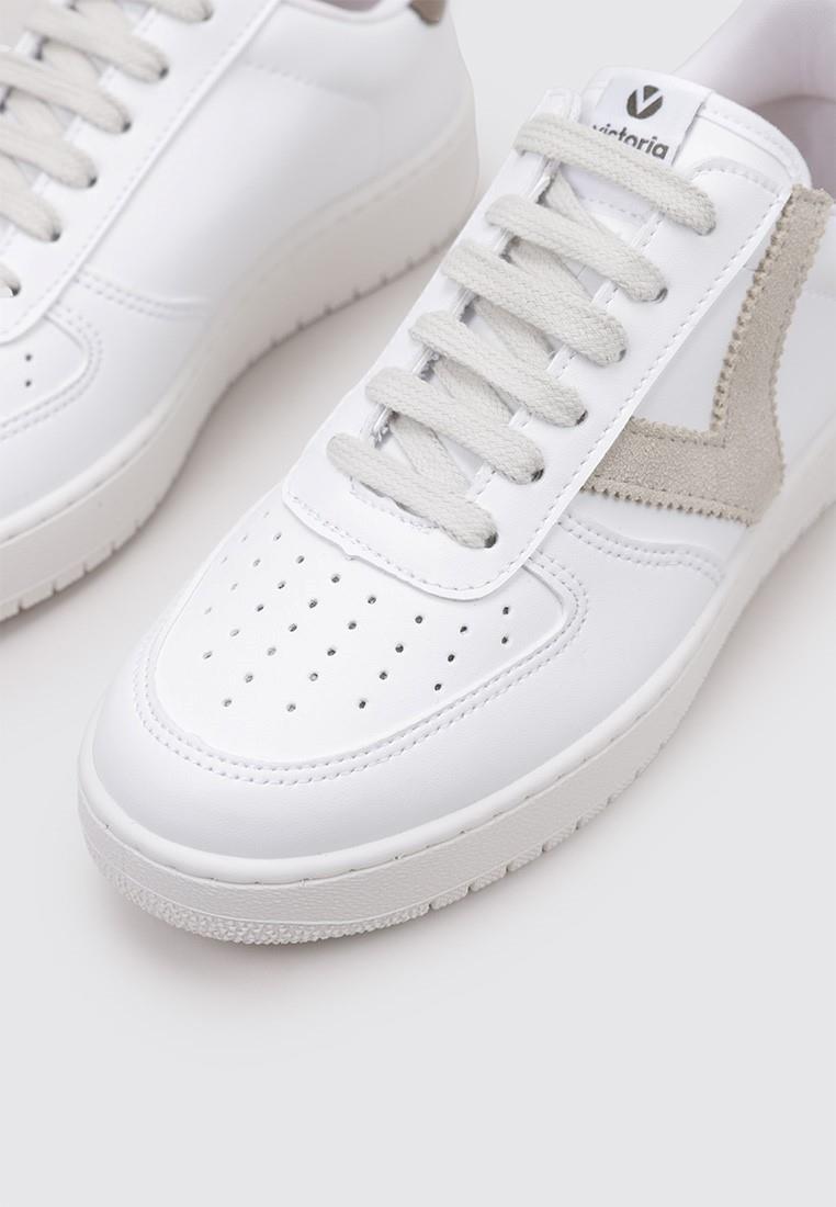 Sneakers Deportivas Victoria MADRID EFECTO PIEL Gris 3/5