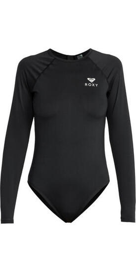 Langärmliger Badeanzug ESSENTIALS Schwarz Frauen