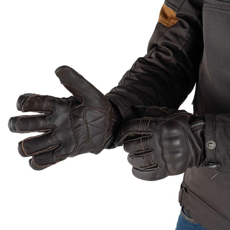 Gants MILLESIME homme Marron DXR