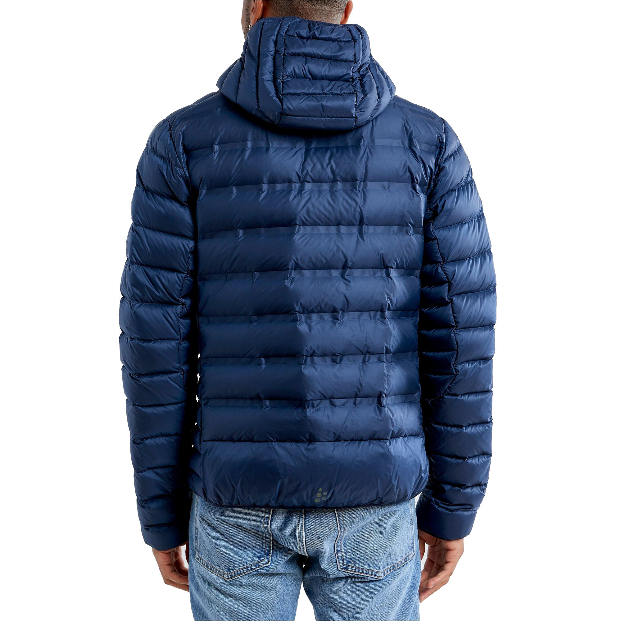 Mens Lightweight Down Jacket (Blaze) 2/3